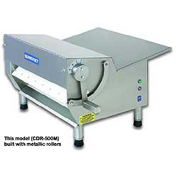 Somerset CDR-500M Dough Sheeter - Metallic Rollers, Single Pass