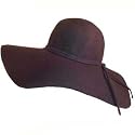 SENSATIONAL BLACK WIDE BRIM DIVA STYLE FLOPPY HAT