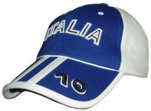 Fußball Cap/Kappe Italien - blau