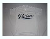 San Diego Padres White Youth Jersey T-Shirt (M)
