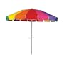 8 Foot Deluxe Beach Umbrella Combo Set - Includes Easy Go Storage Bag - UPF 50+ Sun Protection!