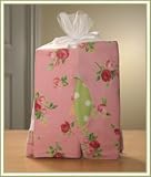 Baby Bib, Burp Cloth & Blanket Baby Gift Set - Fresh Pink Floral