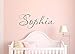 Personalized Wall Decal Bedroom Decor for Teens Baby Boys and Girls (42