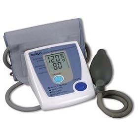 Omron Manual Inflation Blood Pressure Monitor with Large Cuff HEM-422CRLC