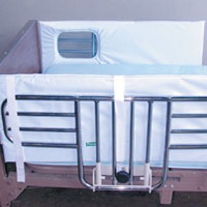Posey Deluxe Half Side Rail Protectors, Style: Deluxe half side rail protector w/window, Dimensions