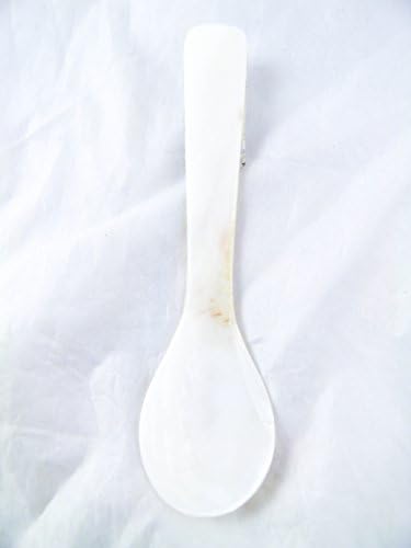 1 X 3.5" Inch Mother of Pearl Sea Shell Caviar Spoon By Vai Kiet Craft