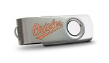 Centon Baltimore Orioles Edition DataStick Swivel 4 GB USB 2.0 Flash Drive DSVM4 GB-BAL (White)