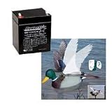 American Hunter 12 Volt Battery for Flapp'n Duck Decoy by American Hunter Outdoor Products