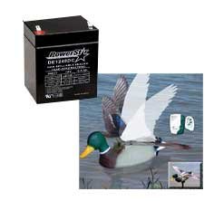 American Hunter 12 Volt Battery for Flapp'n Duck Decoy by American Hunter Outdoor Products