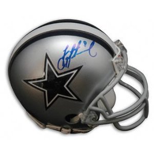 TROY AIKMAN SIGNED AUTOGRAPHED DALLAS COWBOYS MINI HELMET COA + HOLOGRAM