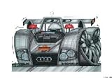 Review The Moneyman  / AUDI R8R Koolart image CERAMIC MUG 1008