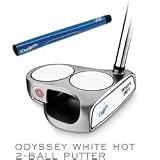 31jAsP1ZSrL. SL160  Los Angeles Dodgers MLB Team Logod Odyssey White Hot 2 Ball Putter by Callaway Golf