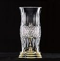 Waterford Crystal Colleen Hurricane Lamp Polished Brass