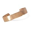 12.5mm Polished Solid Copper Cuff Bracelet