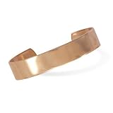  : 12.5mm Polished Solid Copper Cuff Bracelet
