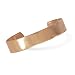 12.5mm Polished Solid Copper Cuff Bracelet