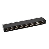 uxcell　ピンヘッダー　PCBボード　コネクタ ソケット ストリップ　ダブル行　62ピン　2.54mmピッチ