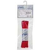 アシックス(asics) フラットシューレース(太タイプ) TXX117 23:レッド 170cm