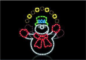 お手玉スノーマン モチーフライト