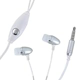 3.5mm silver Bullet Headset for HTC EVO View 4G Flyer/ Status/ Wildfire S