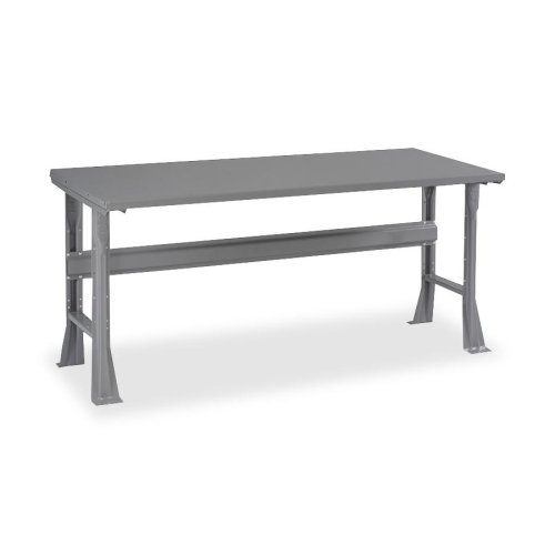 Tennsco Steel Top Workbench , Medium Gray On Sale