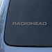 RADIOHEAD 1 - Vinyl Car Decal Sticker #1867 | Vinyl Color: Silver