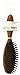 Acca Kappa Professional Pro Hair Brush, Wood, Oval, Boar/Nylon