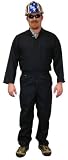 Indura Flame Resistant Coverall (9 Oz.) Size XXL Navy Blue Color