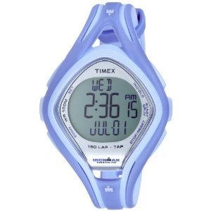 Timex Ironman Sleek 150-Lap Sports Watch Purple Mid