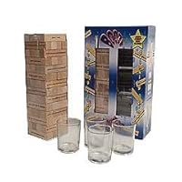 John N. Hansen Wooden Timber Puzzle Drinking Game