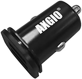 AXGIO Dual Compact USB Car Charger 4.8A Rapid Vehicle Charger for Apple Android Phone