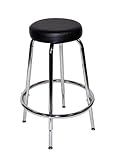 Martin Tundra Sturdy Adjustable height Padded Stool, Black Martin Tundra Sturdy Adjustable height Padded Stool, Black