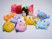 Japanese 12 Pc Sea Life Set From Zensinsjoji