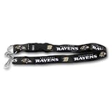 NFL Baltimore Ravens Lanyard, Black