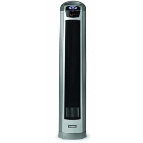 Lasko 5568 34-Inch Oscillating Ceramic Tower Heater with Remote Control