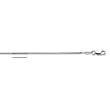 14K White Gold Round Snake Chain - 0.70mm - 16 inch