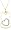10k Yellow Gold Heart-Shaped Dog Tag Pendant (1/8 cttw, I-J Color, I2-I3 Clarity)