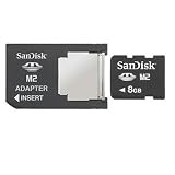 Cover of SanDisk SDMSM2-008G-A11M 8GB M2 Memory Stick Micro (Black)