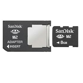 SanDisk SDMSM2-008G-A11M 8GB M2 Memory Stick Micro (Black)