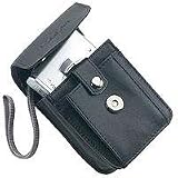 Casio Exilim EX-Case20 Leather Pouch Style Universal Case for all Casio Cameras (Black)
