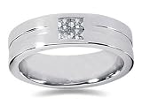 0.40 ctw Men's Diamond Ring in Platinum