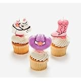 Cowgirl Cake Topper Candles (1 dz)