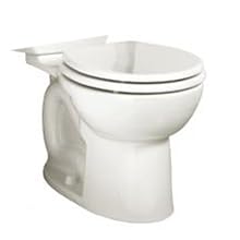 American Standard 3005.016.020 Cadet 3 Round Front Right Height Toilet Bowl, White (Bowl Only)