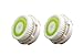 Beauty AngelsTM Compatible Replacement Facial Cleansing Brush Heads 2 Pack, designed for Acne Cleansing, fits Mia, Mia2, Mia3 (Aria), SMART Profile, Alpha Fit, Pro, Plus and Radiance Cleansing Systems