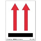 UNIVERSAL PRODUCTS / UNV312483 / Red Arrows Self-Adhesive Shipping Labels, 3 x 4, 500 per Roll / Sold as 1 RL