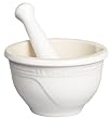 Le Creuset PG4050-0416 10-Ounce Mortar and Pestle, White