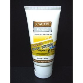 Scacare Perfect Face Lifting Lift up Anti-aging Serum Micro-collagen Facial Foam Amazing of Thailand