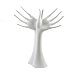 Juliana Jewellery Hand Stand - Double Hands White