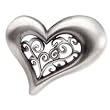 Finders Key Purse Filigree Heart Key Chain