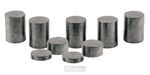 Pinecar Tungsten Incremental Cylinder Weights 3 oz.